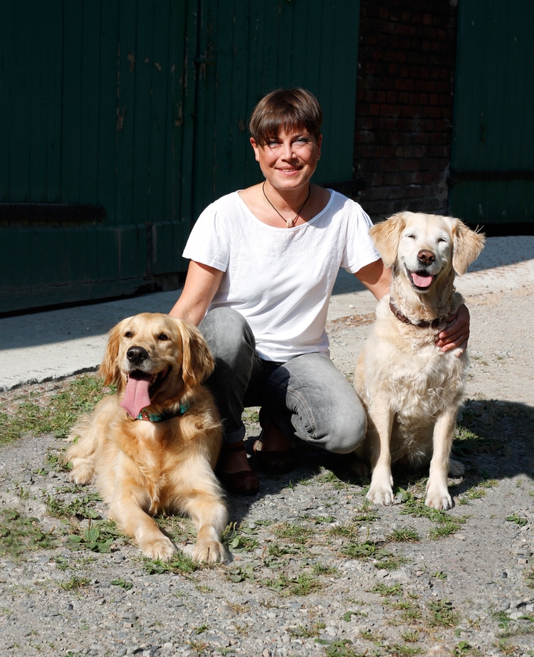 Praxis für Logopädie Kerstin Müller mit Hunden